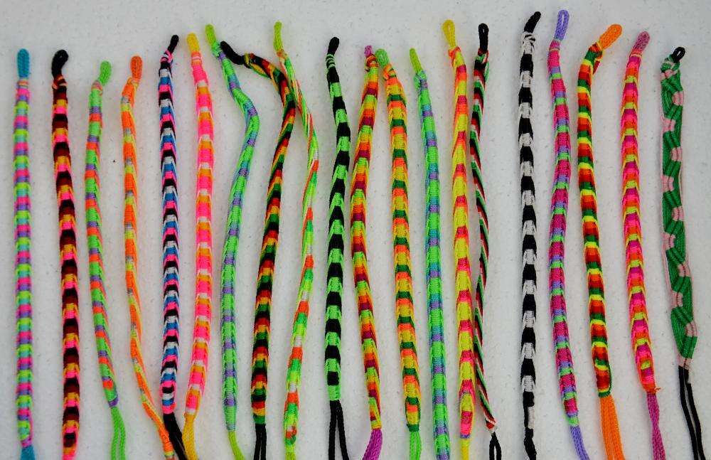 Oryginalne eleganckie peruwiańskie ręcznie robione bransoletki