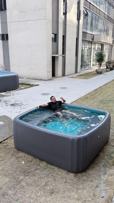 Basen ogrodowy, jacuzzi z hydromasażem, nowość IpoolGo!