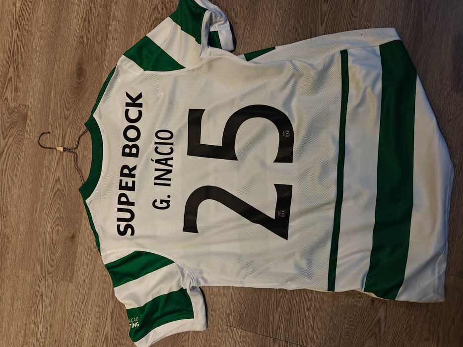 Camisola SCP - Sporting Clube de Portugal - G. Inácio