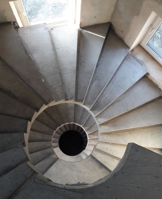 Бетонні сходи, лестница бетоная, ступеньки, майстер по сходам,бетон