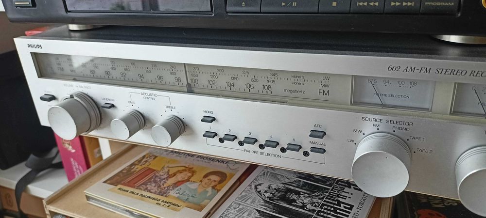 Amplituner Philips AH602 z lat 80.