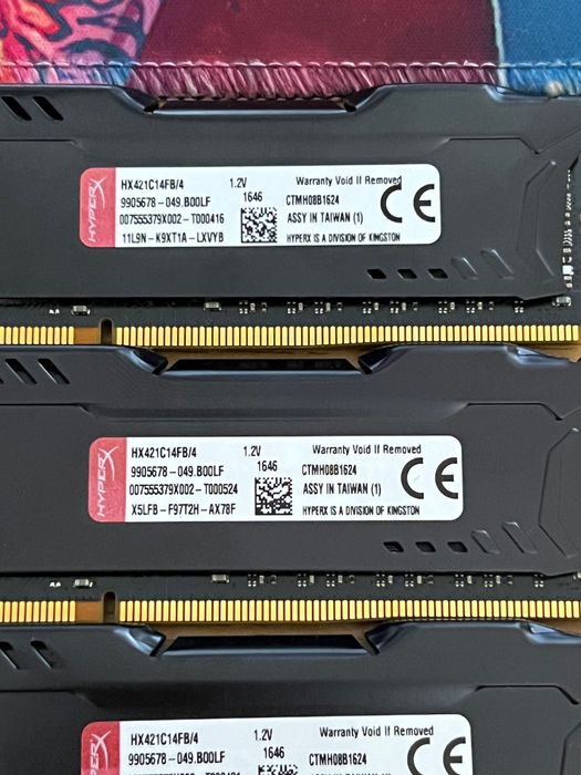 DDR4 16 gb Оперативная память Hyper X Fury