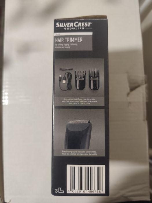 Maszynka do włosów, bezprzewodowa Silver Crest