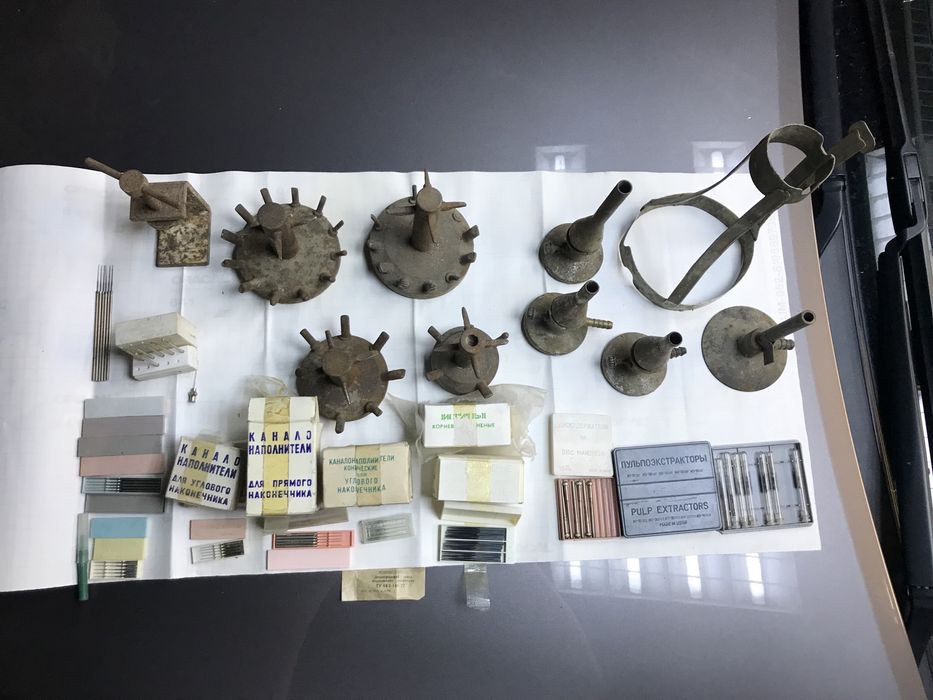 Зуботехнический стоматологический инструмент ссср, кюветы ложка