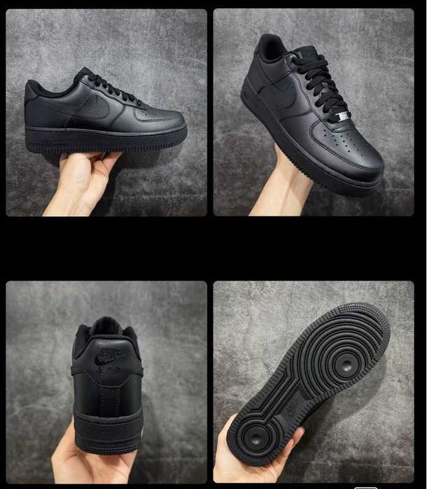 Nike_Air_Force_1_Low_07_Black Rozmiar 45