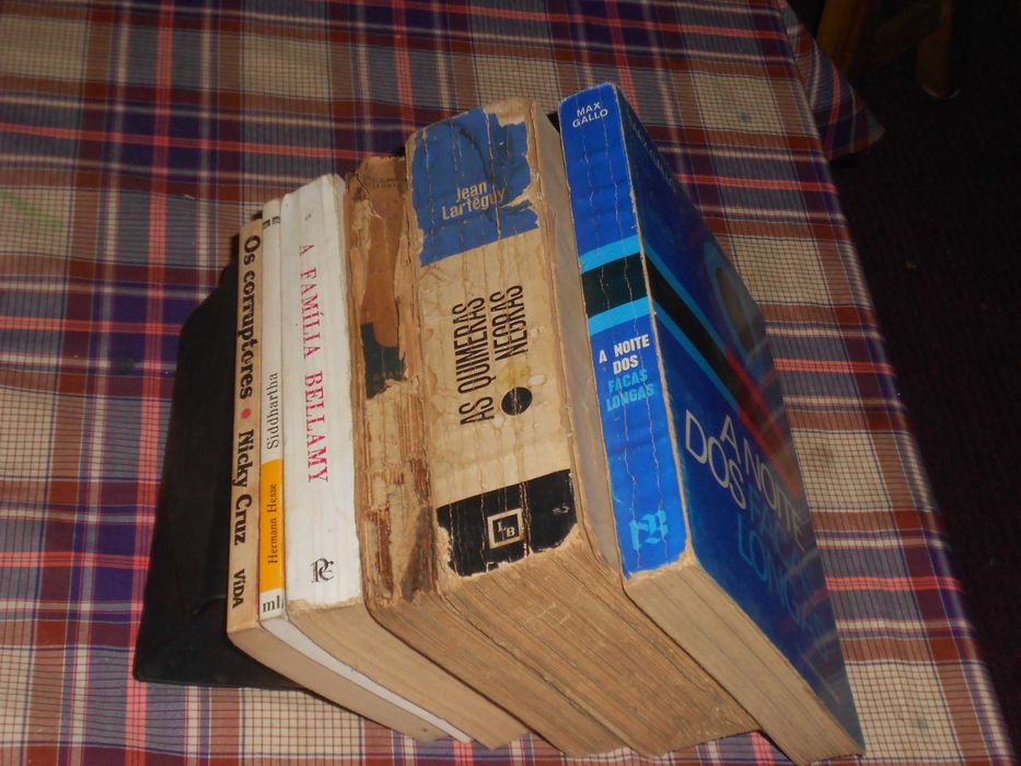 Livros antigos diversos Cruz Hesse Hawkesworth Greene Larteguy Gallo