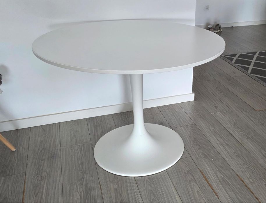 White Round Table - DOCKSTA IKEA64739014188034120