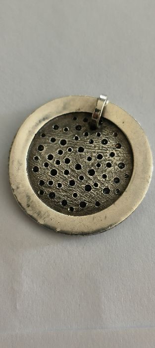 Medalha em prata com 3 contrastes