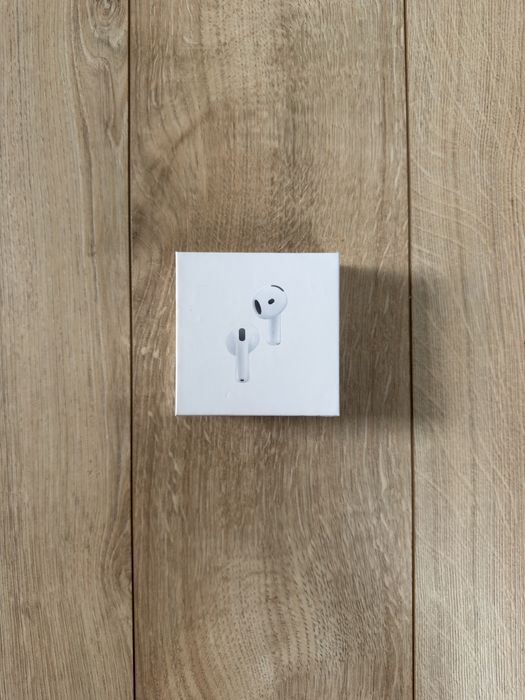 Oryginalne słuchawki AirPods 4 (ANC) Nowe Zaplombowane