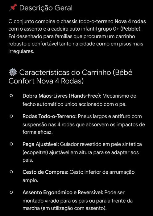 Carrinho bebe maxi cosi