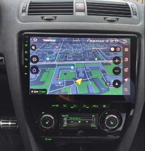 Skoda Octavia A5 магнітола 10 дюймів 4/64gb