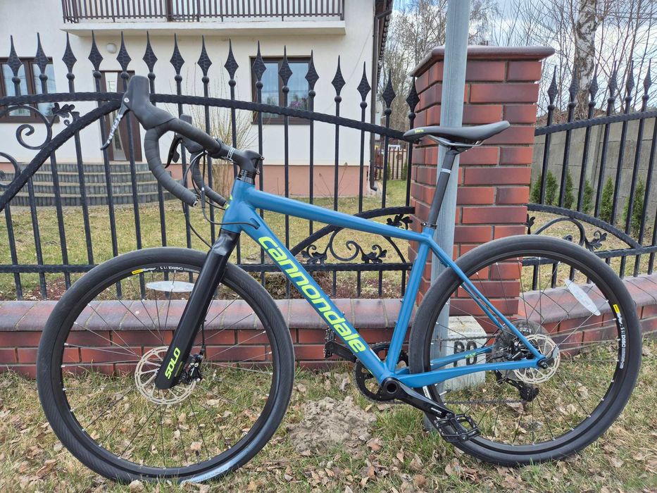 Rower szutrowy gravel Cannondale Slate, widelec Lefty, hydraulika, 1x11