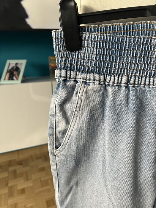 Damskie jeansowe joggery