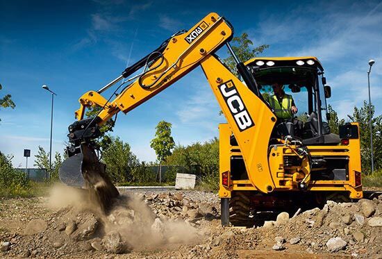Услуги, аренда экскаватора – погрузчика JCB 3cx, TEREX + гидромолот