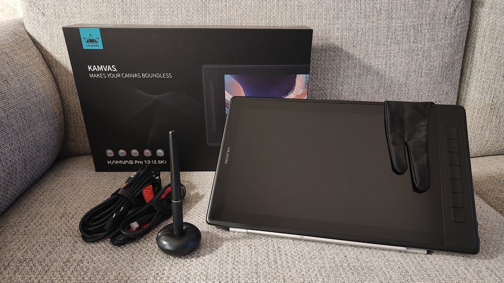 Tablet graficzny Huion Kamvas Pro 13 2.5K  - jak nowy