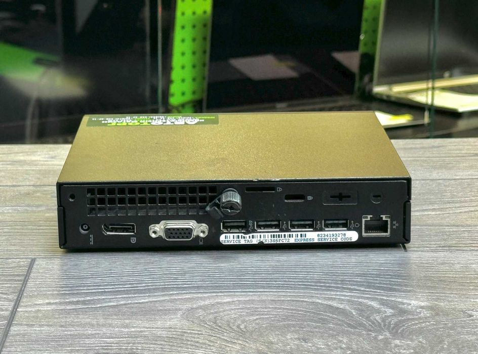 Міні ПК Dell Для роботи / Core i3 / 8 RAM / SSD / Гарантія / Є безнал