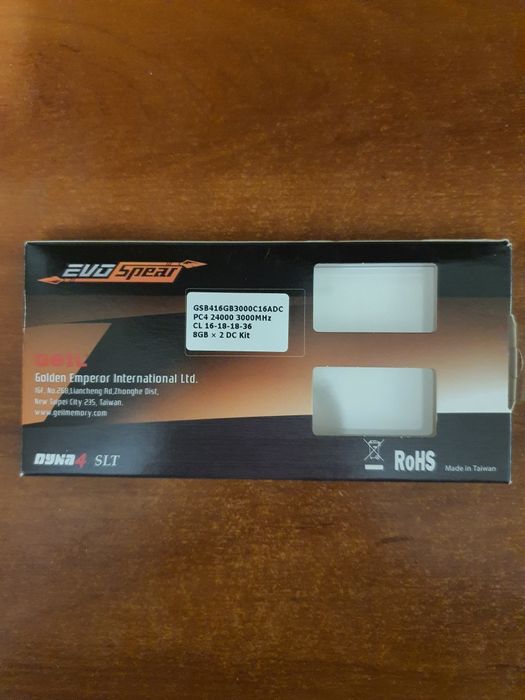 Продам память комплект DDR4 Geil 2х8 Гб 3000Мгц