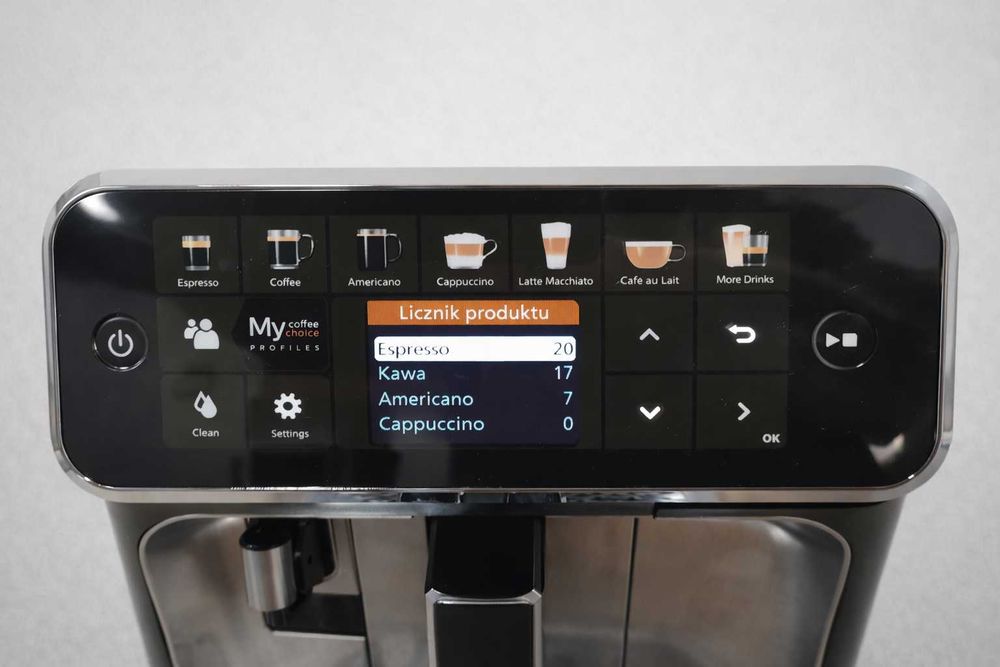 Ekspres ciśnieniowy PHILIPS Series 5400 LatteGo   X-219