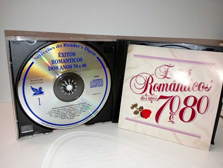 Êxitos Românticos dos anos 70 e 80 (6 discos)