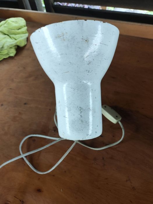 Lampa warsztatowa biurowa PRL vintage