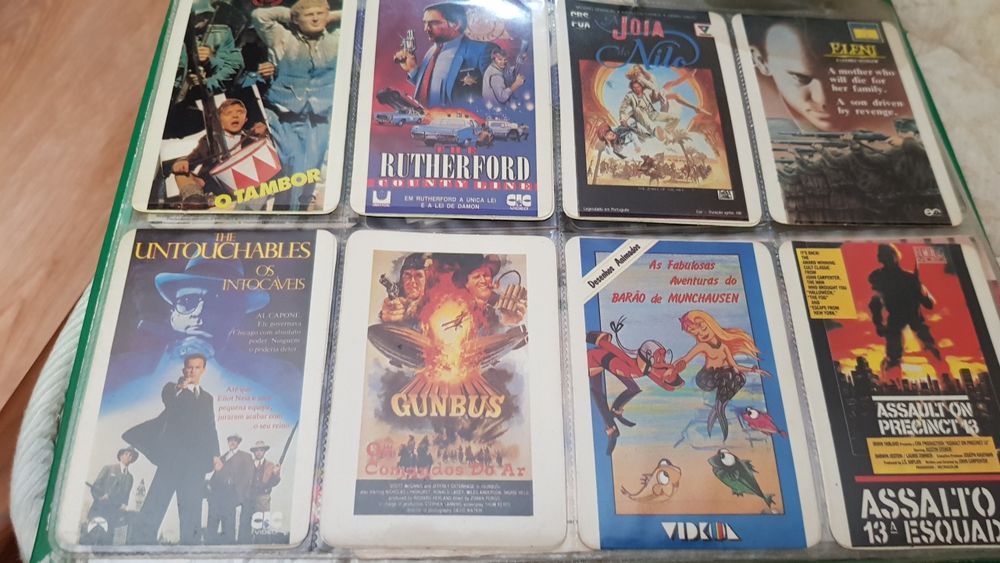 Coleção antiga de calendários bolso