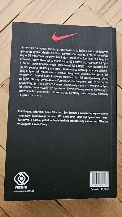 Książka Sztuka Zwycięstwa Phil Knight