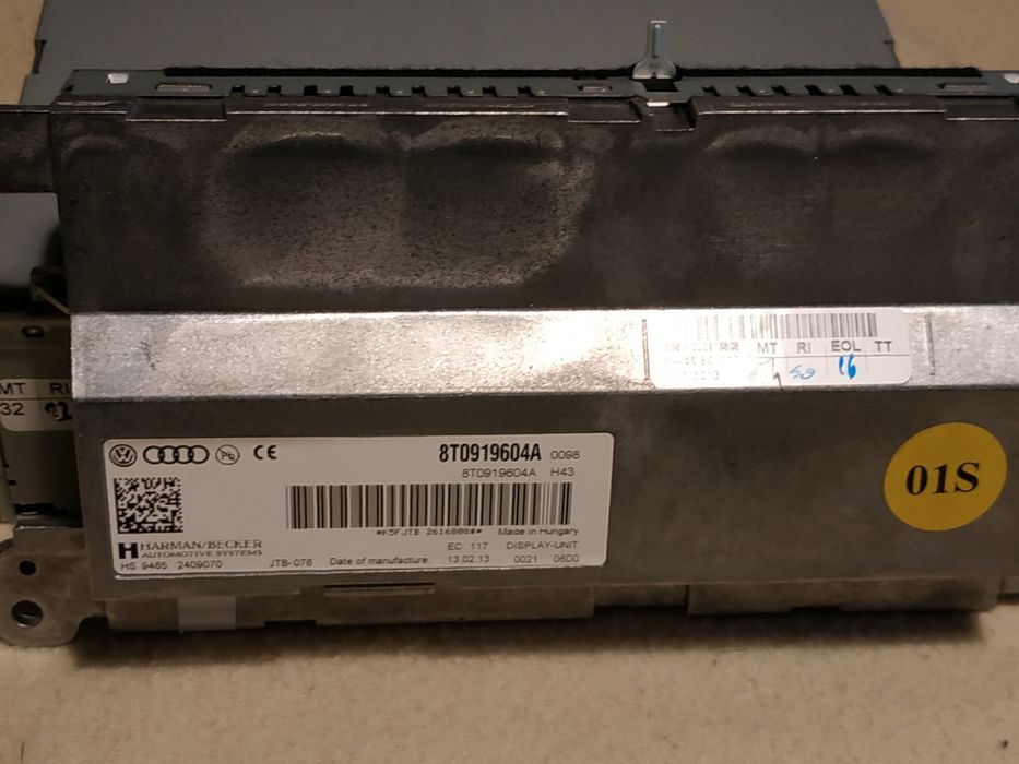 Kit sistema MMI 3G Audi