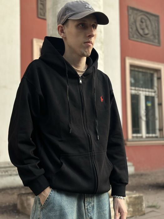 Кофта Поло Ральф Лаурен черная  Зіп-худі Polo Ralph Lauren Кофта Polo
