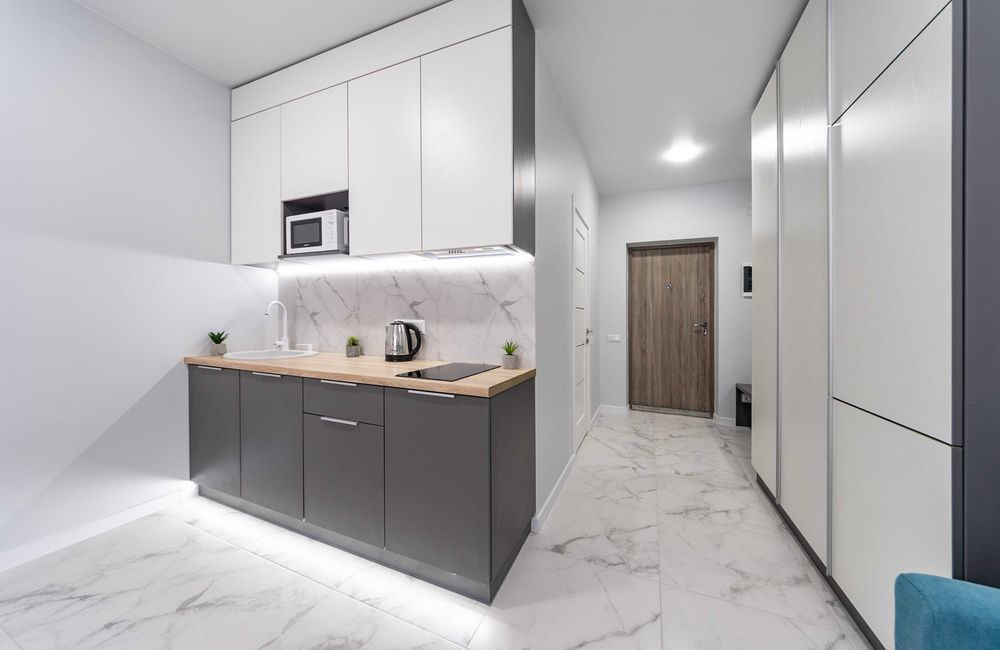 Бажана, 17 - 5хв. від метро - стильна студія у будинку з Укриттям!