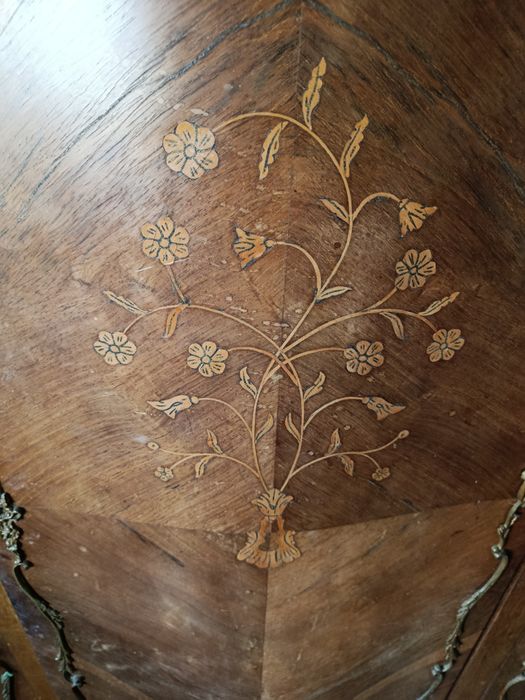 Lindíssimo armário com madeira embutida