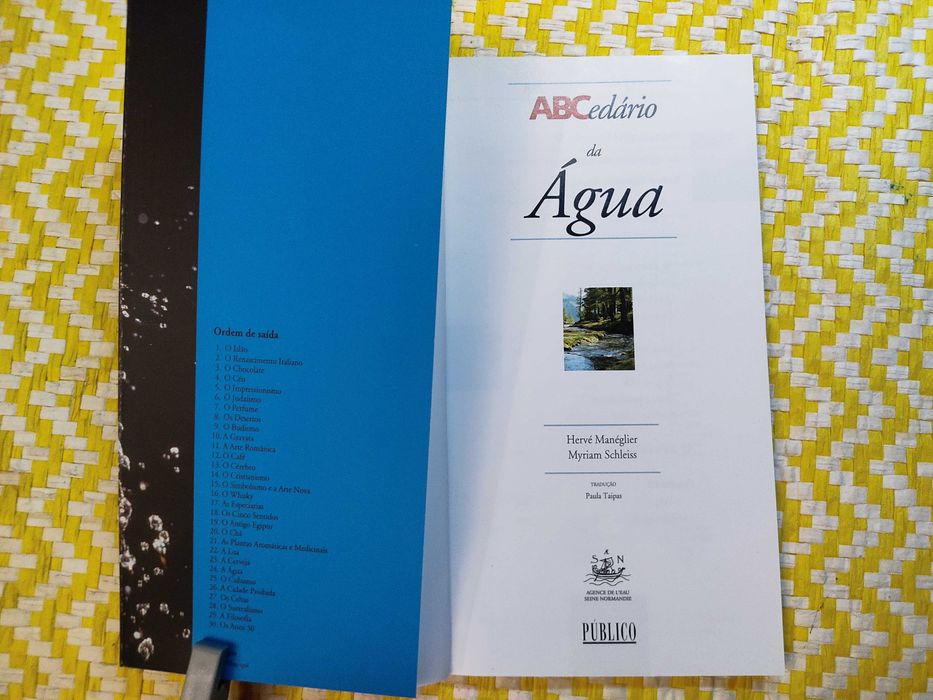 ABCedário da água – 
Edição PÚBLICO