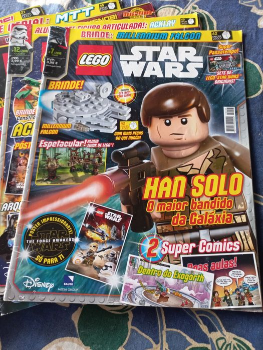 Revistas Star Wars de colecção. Novo preço!