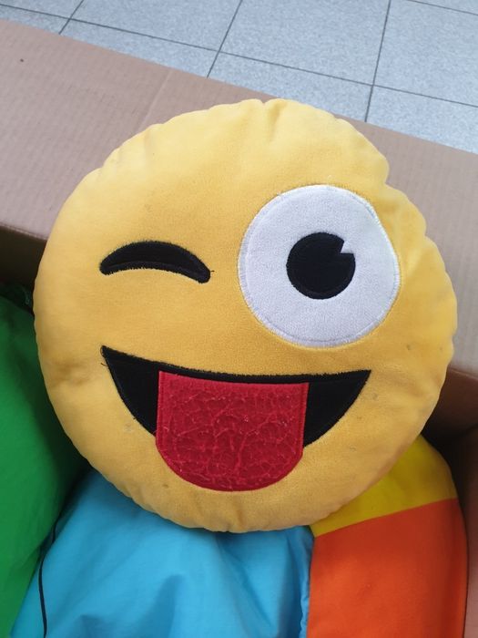 Almofada smile redonda