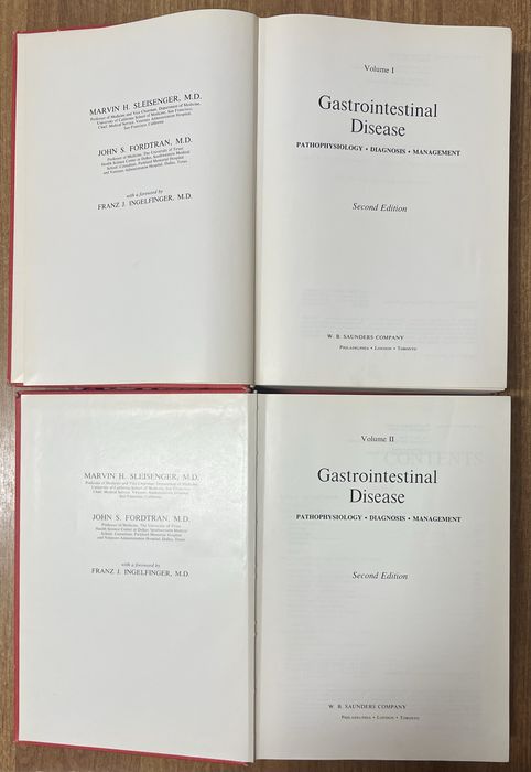 Gastrointestinal disease. Vol. 1, 2. Шлунково-кишкові хвороби, 2 томи