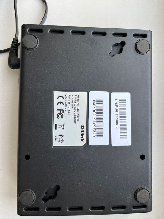 Роутер мережевий ADSL D-Link D500U