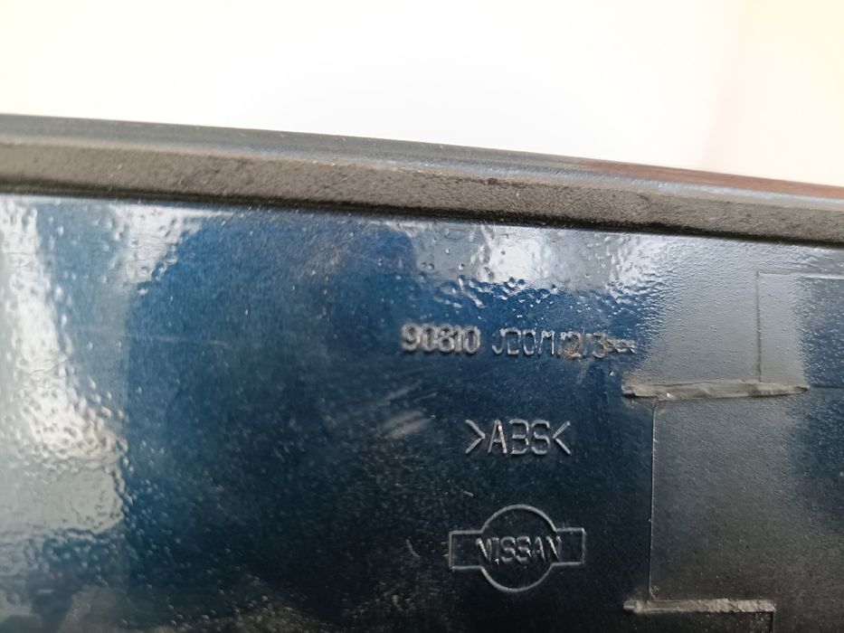 Friso tampa mala / régua luzes matricula NISSAN Qashqai/Qashqai+2 I (J