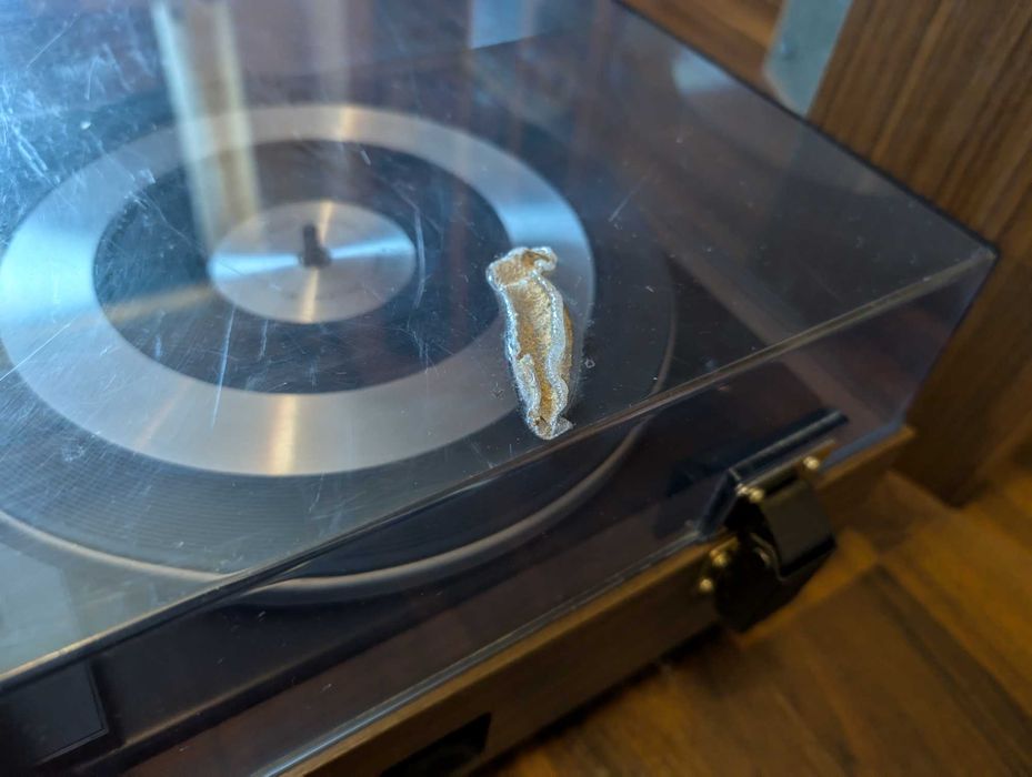 Amplituner Gramofon BSR C-141 Magnetofon Z głośnikami