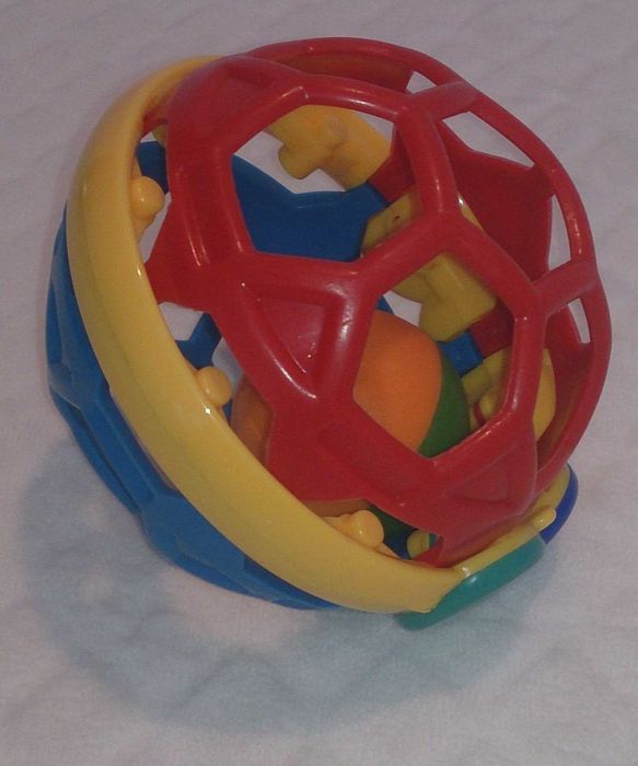 Grzechotka elastyczna kula przestrzenna (Zabawka)