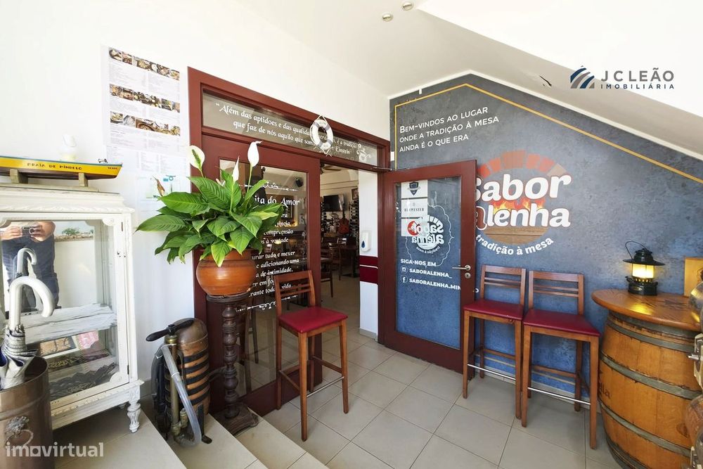 Restaurante em pleno funcionamento para trespasse no coração de Mindel