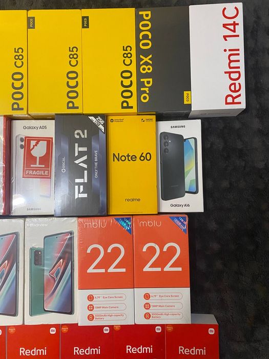 Продам полностью нові смартфони Redmi A3 3/64Gb  та інші  по адекватній ціні
