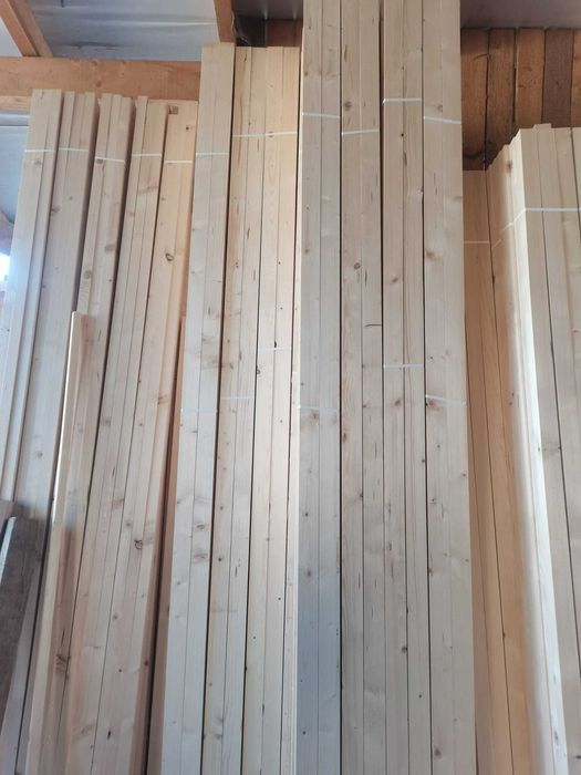 Kantówka 3x3 sucha, strugana, łata świerkowa deska tarasowa podbitka