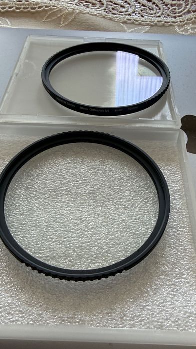 Sprzedam zestaw - dwa filtry K&F Black Diffusion 1/4 i 1/8 (72 mm).
