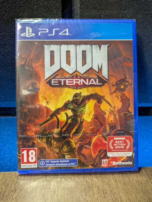 Doom Eternal PS4 / PS5 - dynamiczna strzelanka, FPS, horror PL