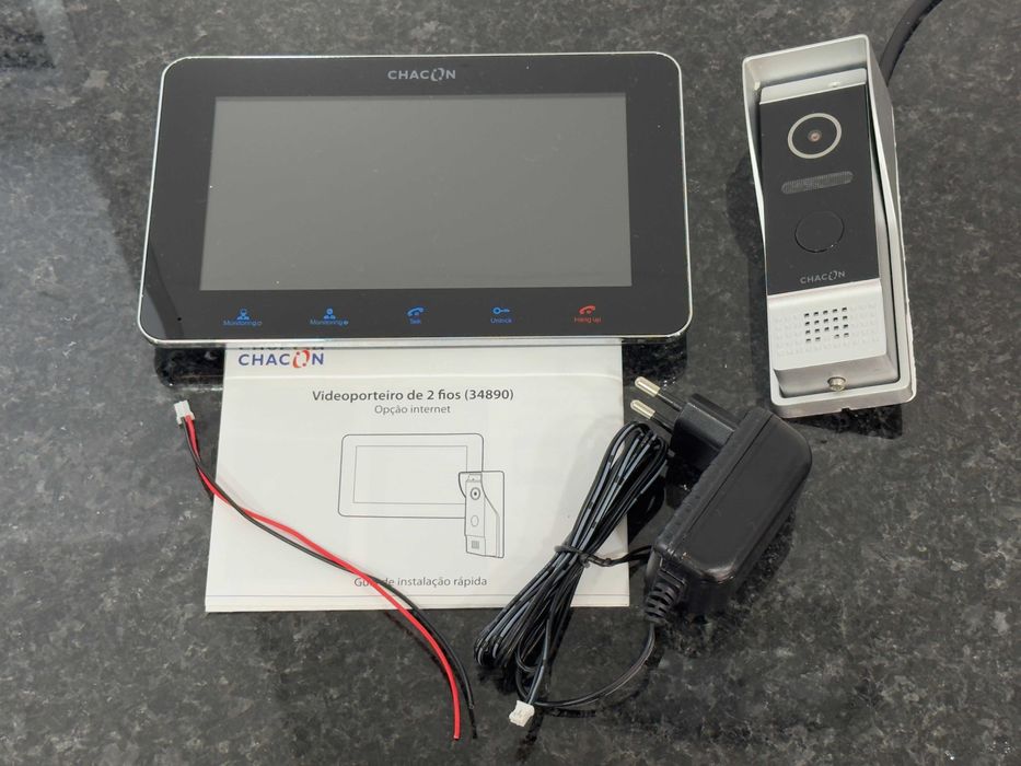 Videoporteiro IP Wi-Fi 2 FIOS LCD 7″ CHACON 34890