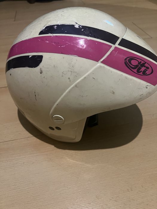 Capacete mota branco
