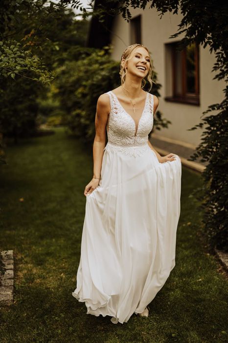 Prosta sukienka ślubna Fulara&Żywczyk