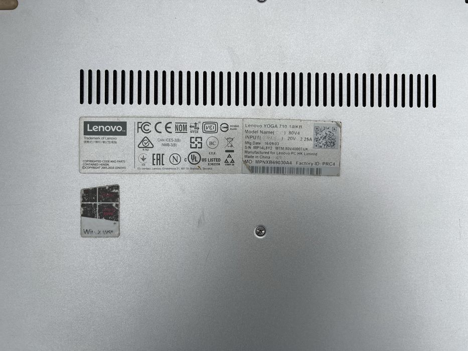 Lenovo 710-14IKB 14”