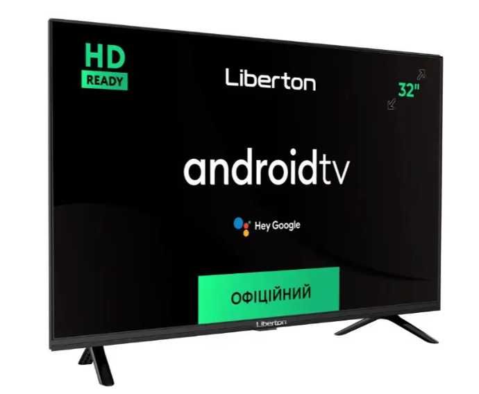 Телевізор 32″ Smart TV Liberton — Android, повний комплект!
