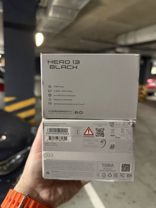 Экшн-камера GoPro Hero 13 Black (CHDHX-131-RW) , нові запаковані