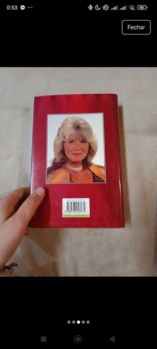 Livro "Pandora" autografado